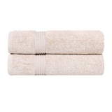 Heritage Egyptian Cotton Plush Absorbent Luxury Bath Towel Set of 2 - Bath Towel by Superior