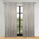 Leaves Room Darkening Back Tabs Blackout Curtain Panels, Set of 2 - Blackout Curtains by Superior