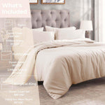 Egyptian Cotton 300 Thread Count Solid Luxury Duvet Cover Set - Egyptian Cotton Duvet Cover Set by Superior