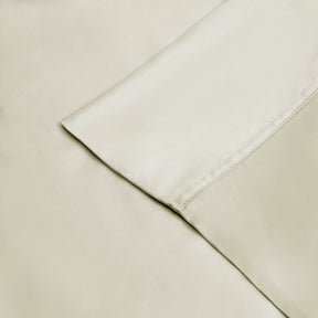 300 Thread Count Rayon From Bamboo Solid Deep Pocket Sheet Set - Ivory