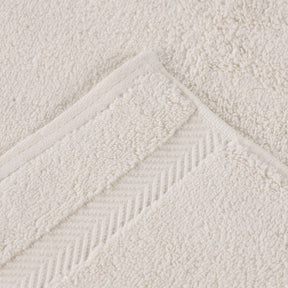 Zero-Twist Smart-Dry Combed Cotton 3 Piece Towel Set - Ivory