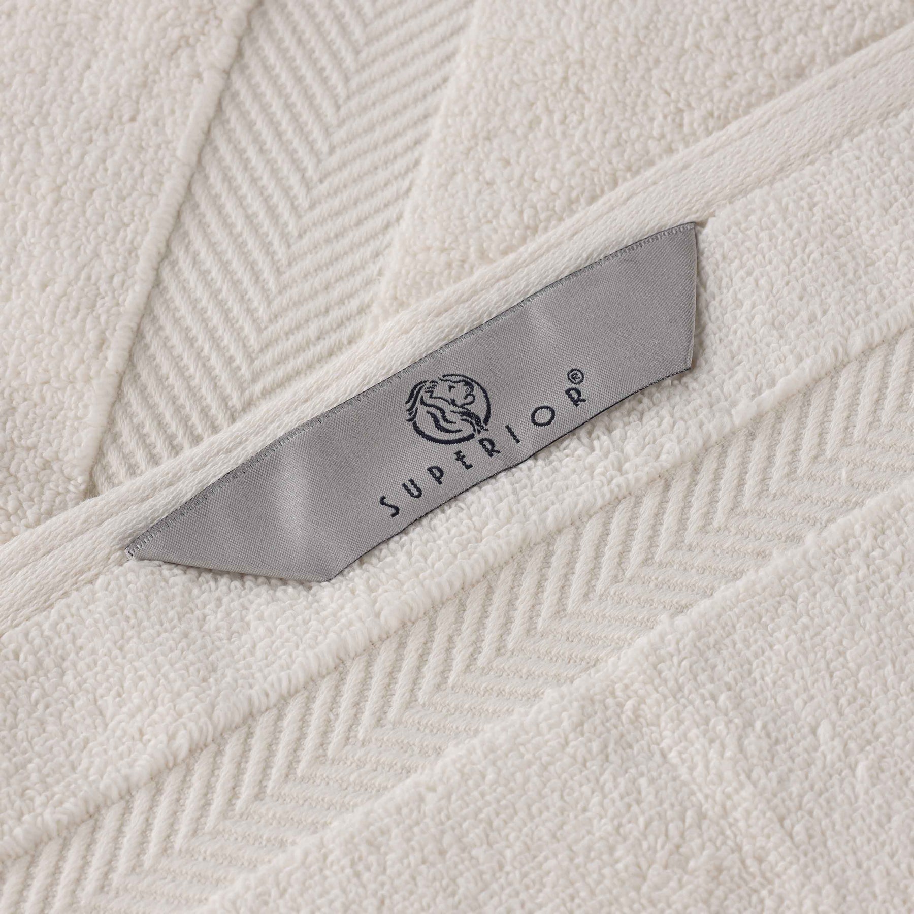 Zero-Twist Smart-Dry Combed Cotton 2 Piece Bath Sheet Set - Ivory