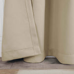 Solid Room Darkening Blackout Curtain Panels, Back Tabs, Set of 2 - Blackout Curtains by Superior