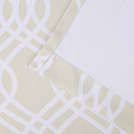 Ribbon Trellis Washable Room Darkening Blackout Curtains, Set of 2 - Blackout Curtains by Superior