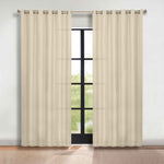 Classic Modern Solid Room Darkening Blackout Curtain Panels, Set of 2 - Blackout Curtains by Superior
