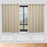 Classic Modern Solid Room Darkening Blackout Curtain Panels, Set of 2 - Blackout Curtains by Superior