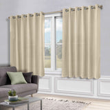 Classic Modern Solid Room Darkening Blackout Curtain Panels, Set of 2 - Blackout Curtains by Superior