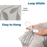 Leaves Room Darkening Washable Blackout Curtain Panels, Set of 2 - Blackout Curtains by Superior