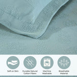 Jacquard Matelassé Paisley Cotton Bedspread Set - Bedspread by Superior