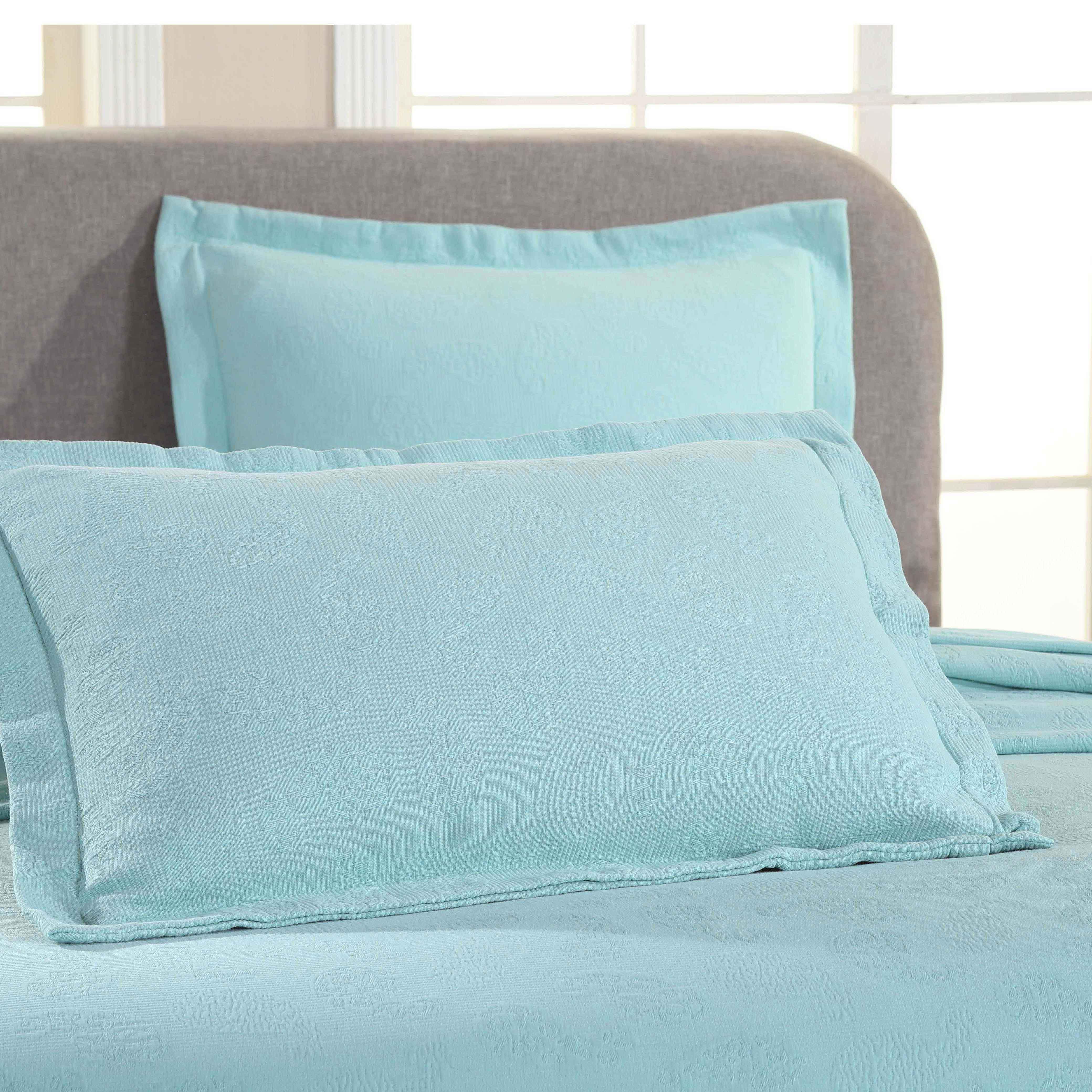 Jacquard Matelassé Paisley Cotton Bedspread Set - Bedspread by Superior