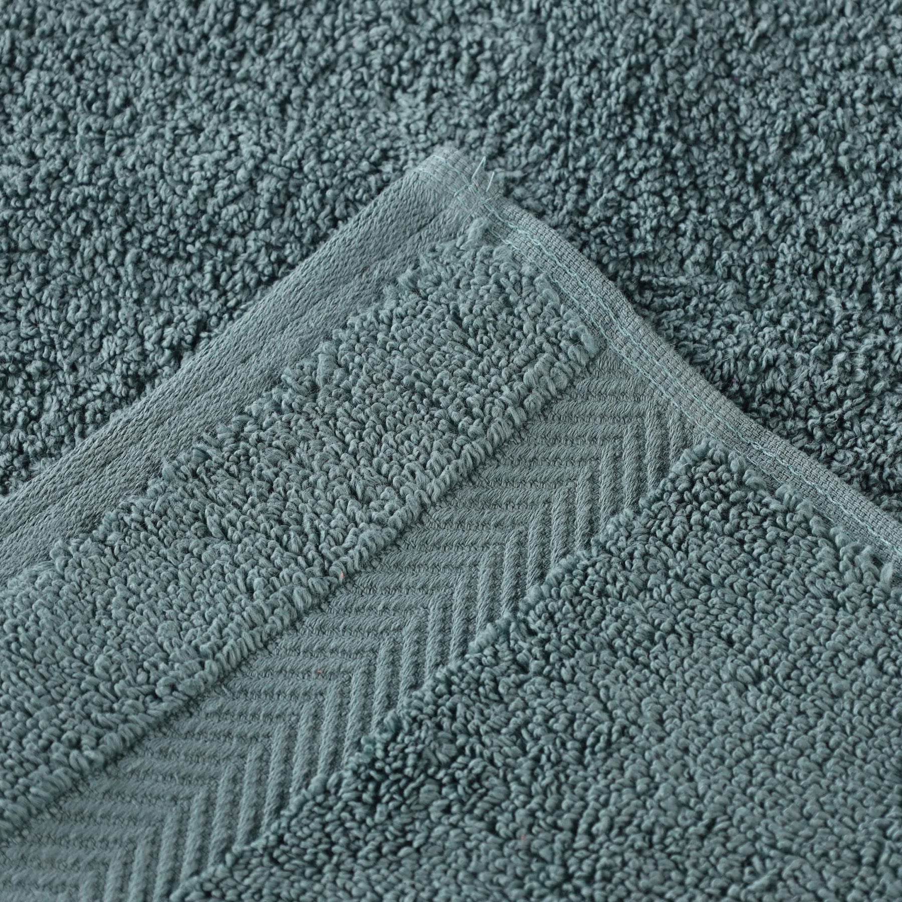Zero-Twist Smart-Dry Combed Cotton 3 Piece Towel Set - Jade