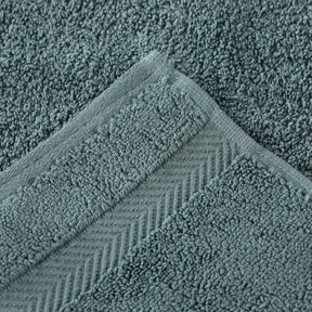 Zero-Twist Smart-Dry Combed Cotton 2 Piece Bath Sheet Set - Jade