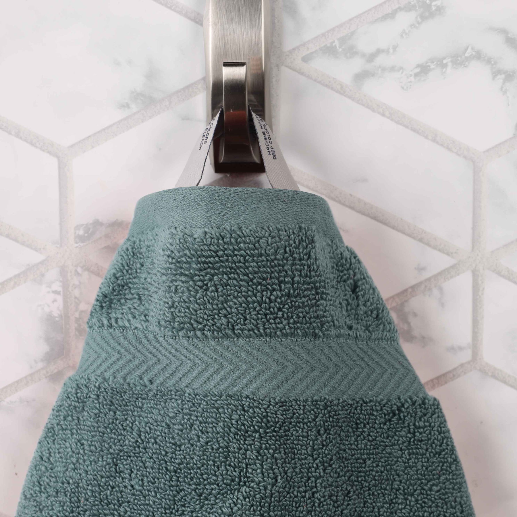 Zero-Twist Smart-Dry Combed Cotton 2 Piece Bath Sheet Set - Jade