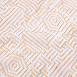 Jasper Cotton Geometric Jacquard Plush Bath Towel Set 2-Piece