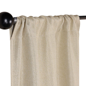 Jaxon Textured Blackout Curtain Set of 2 Panels - Ivory