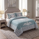 Superior Kymbal Cotton Blend Woven Medallion Jacquard Bedspread Set