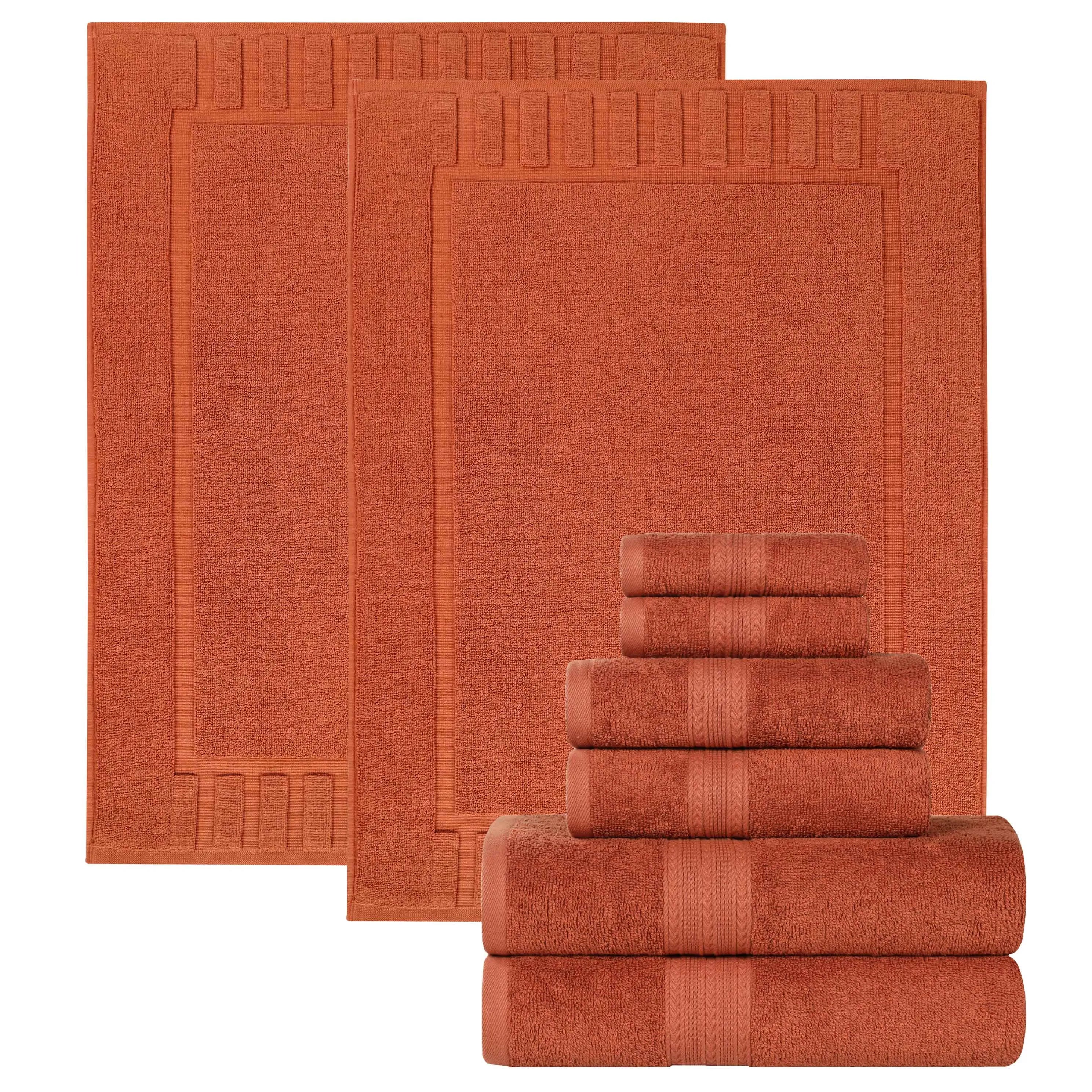 8-Piece Classic Eco Comfort Bath Bundle - Move-in Bundle by Superior Brand