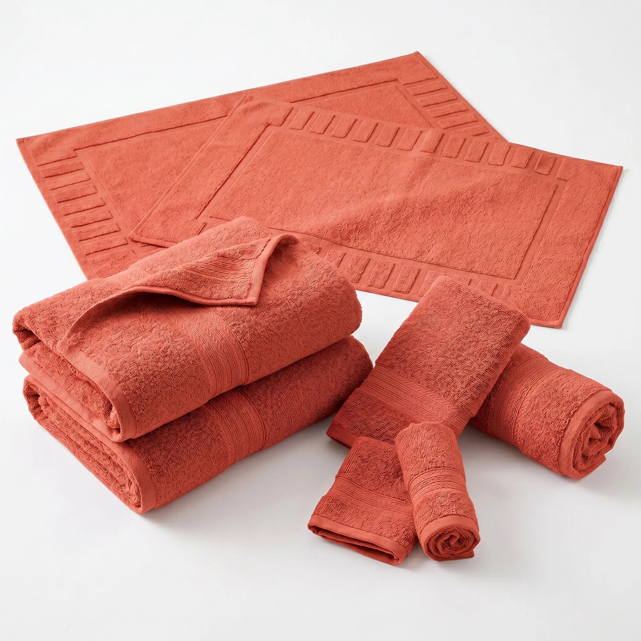 8-Piece Classic Eco Comfort Bath Bundle