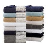Lodi Cotton 3-Piece Bathroom Towel Set – Absorbent Mid-Weight Solids & Patterns