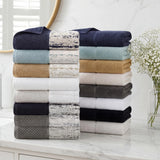 Lodi Cotton 3-Piece Bathroom Towel Set – Absorbent Mid-Weight Solids & Patterns