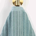 Soho Ribbed Cotton Absorbent Bath Towel Set of 4 - Bath Towel by Superior Brand