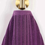 Soho Ribbed Cotton Absorbent Bath Towel Set of 4 - Bath Towel by Superior Brand