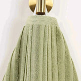 Soho Ribbed Cotton Absorbent Bath Towel Set of 4 - Bath Towel by Superior Brand