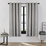 Linen Washable Room Darkening Blackout Curtains, Set of 2 - Blackout Curtains by Superior
