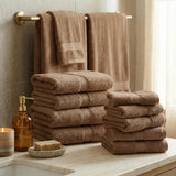 Egyptian Cotton Madison Plush Towel Sets By Superior Brand