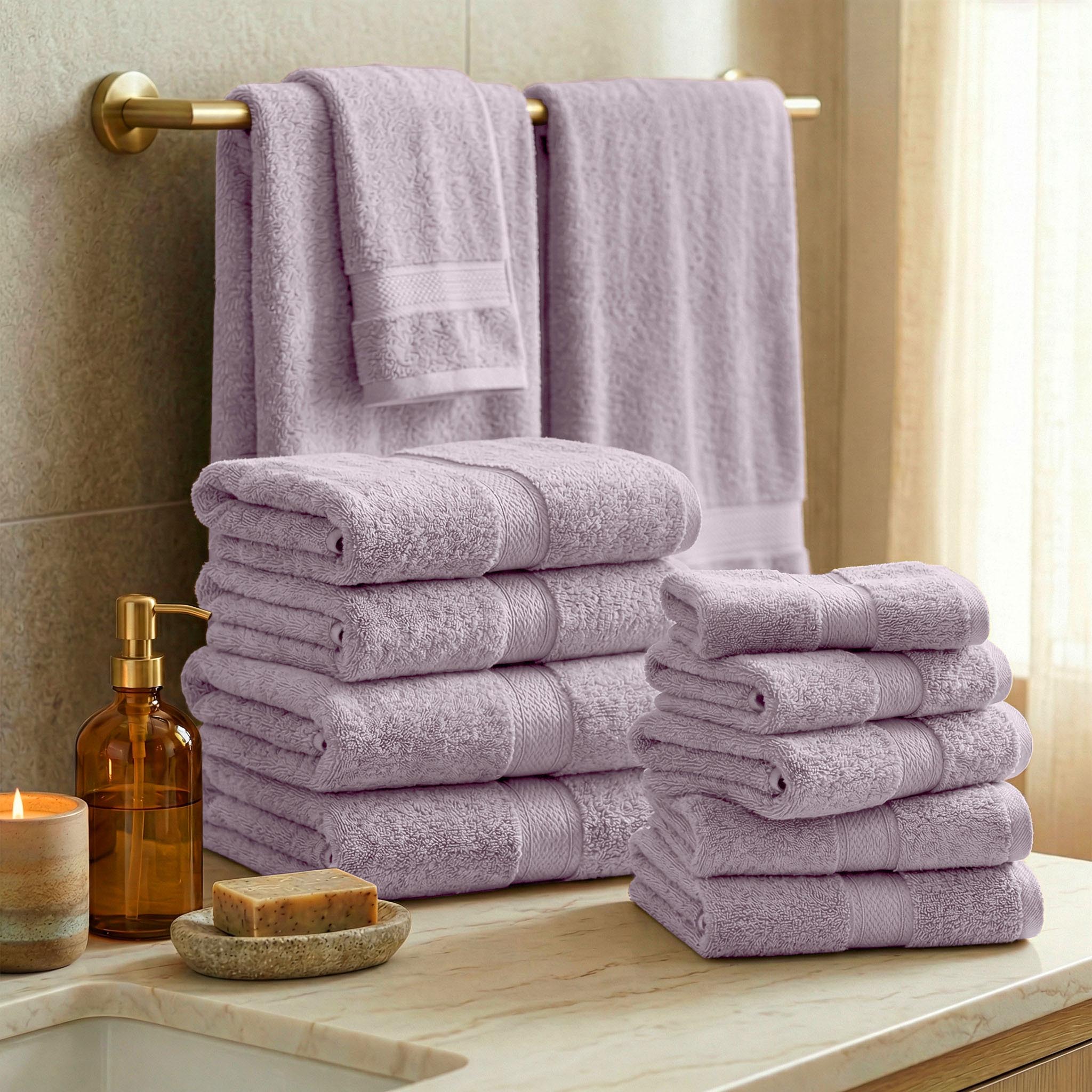 Egyptian Cotton Madison Plush Towel Sets By Superior Brand
