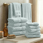 Egyptian Cotton Madison Plush Towel Sets By Superior Brand