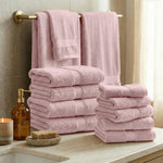 Egyptian Cotton Madison Plush Towel Sets By Superior Brand