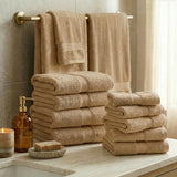 Egyptian Cotton Madison Plush Towel Sets By Superior Brand