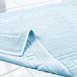 Egyptian Cotton Bath Mat Set of 2 Greek Key Infinity Border