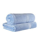 Madison Egyptian Cotton Pile Plush Heavyweight Bath Sheet Set of 2 - Egyptian Cotton Bath Sheet by Superior