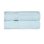 Heritage Egyptian Cotton Plush Absorbent Luxury Bath Towel Set of 2 - Bath Towel by Superior