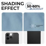 Solid Machine Washable Room Darkening Blackout Curtain 42 Inches - Blackout Curtains by Superior