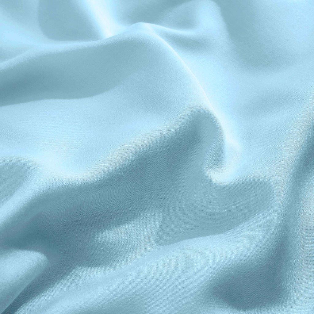 300 Thread Count Modal from Beechwood Solid Duvet Cover Set - Light Blue