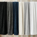 Lily Pebbled Fluffy Fleece Blanket - Cozy Popcorn Textured Throw