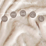 Superior Fleece Plush Medium Weight Fluffy Soft Decorative Throw - Blanket by Superior Brand