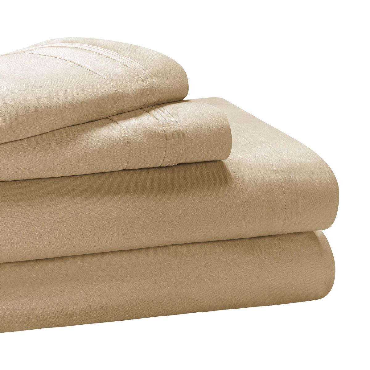 Egyptian Cotton 650 Thread Count Eco-Friendly Solid Sheet Set - Linen