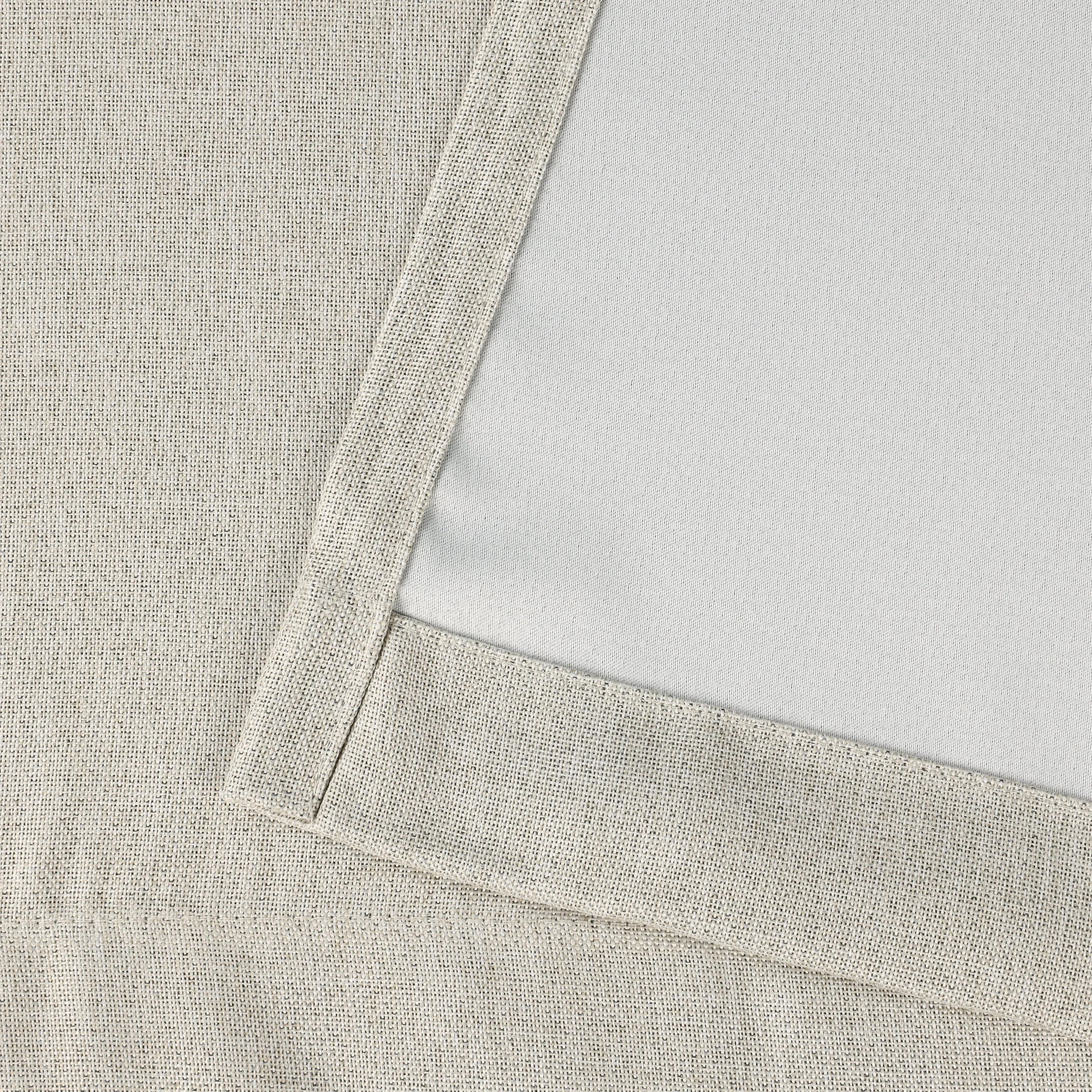 Linen Washable Room Darkening Blackout Curtains, Set of 2 - Blackout Curtains by Superior