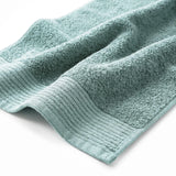 Marble and Solid Jacquard Cotton Hand Towel Set - 6 Piece