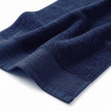 Marble and Solid Jacquard Cotton Hand Towel Set - 6 Piece