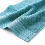 Marble and Solid Jacquard Cotton Hand Towel Set - 6 Piece