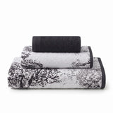 Marble Assorted Cotton Towel Set - 3 Piece
