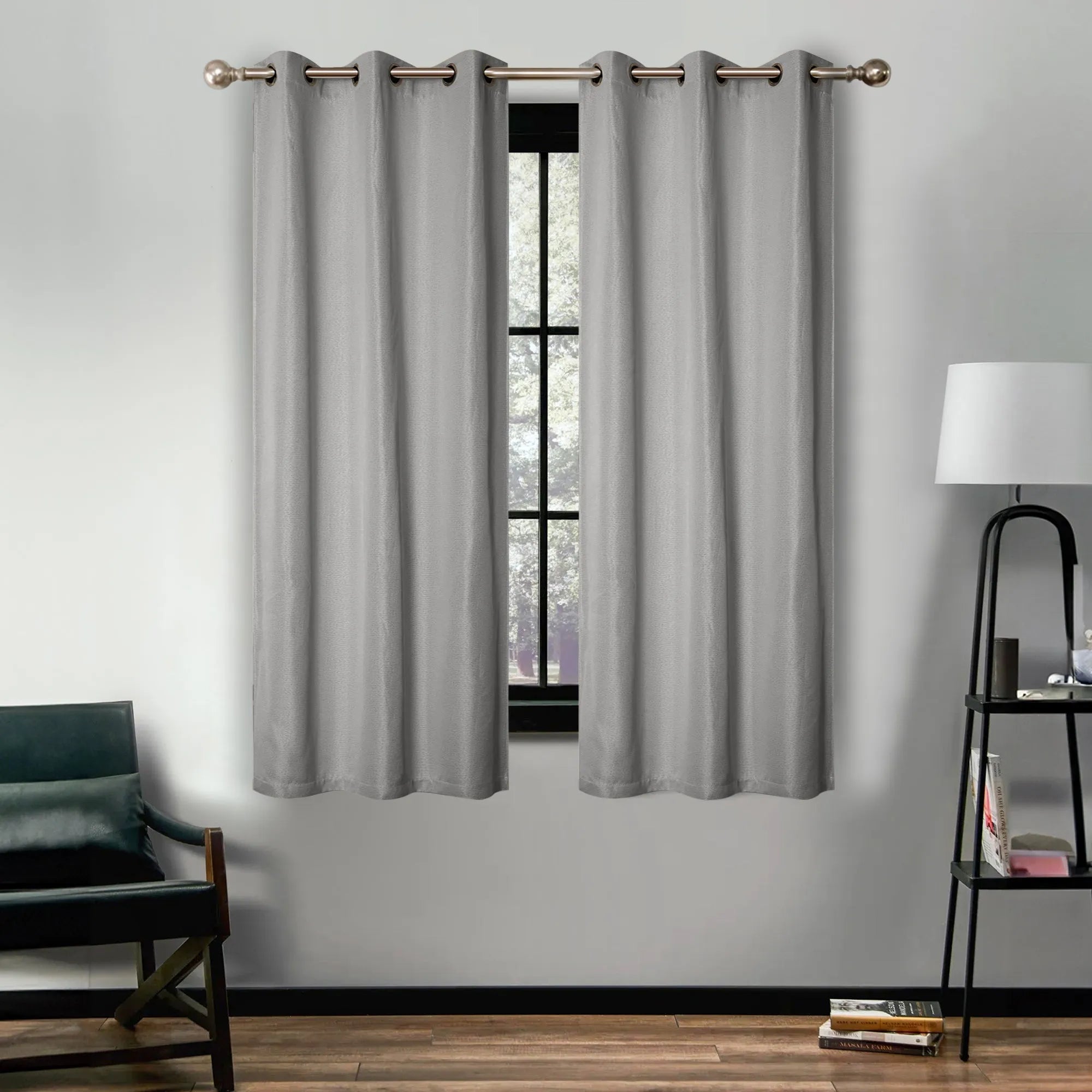 Linen Washable Room Darkening Blackout Curtains, Set of 2 - Blackout Curtains by Superior Brand