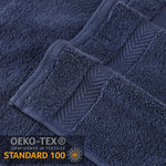 Zero Twist Cotton Ultra-Soft Absorbent Face Towel Washcloth Set of 12 - Face Towel by Superior