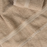 Miami 100% Cotton 6-Piece Towel Set - Lightweight & Quick-Drying