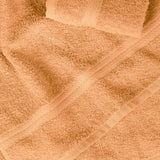 Miami 100% Cotton 6-Piece Towel Set - Lightweight & Quick-Drying